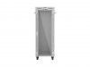 Lanberg Szafa instalacyjna rack stojąca 19 32U 600x600 szara drzwi     perforowane LCD ( Flat pack)
